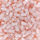 Miyuki half tila 5x2.4mm beads - Pink pearl ceylon HTL-519